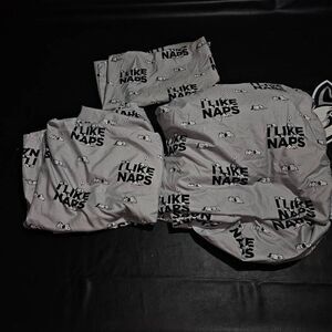 Berkshire Blanket & Home Peanuts Snoopy I‎ Like Naps Twin Sheet Set